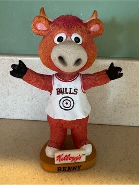 Kellogg’s Chicago Benny the Bull 2001 Bobble Head